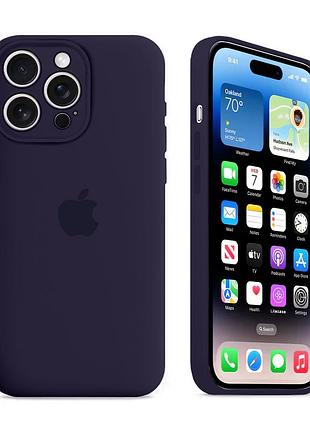 Чохол із захистом камери kassel silicone camera protective для iphone 13 pro max (77) фіолетовий new purple