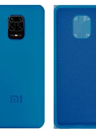 Чохол силіконовий full протиударний premium для xiaomi redmi note9pro/9s (16) denim blue синій