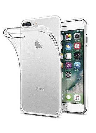 Чехол прозрачный силиконовый для iphone 8 plus