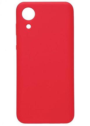 Чохол silicone case для samsung premium a03 core coral (12) кораловий