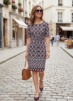 Сукня-футляр m&s collection «калейдоскоп»