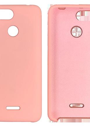 Чехол silicone case для xiaomi redmi 6 (01) pink sand розовый