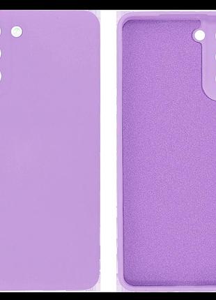 Чохол silicone case для samsung premium s21 plus (30) lilac ліловий