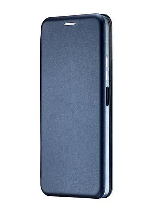 Чехол-книжка полистирол противоударный для redmi note 12 4g темно-синий