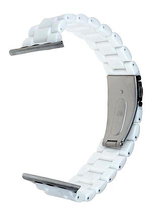 Ремешок apple watch ceramic противоударный для моделей 42-49 мм белый