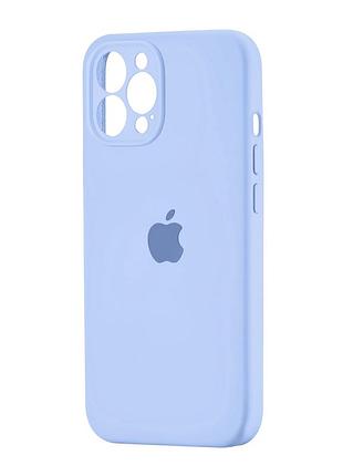Чохол силіконовий із захистом камери для iphone 12 pro лавандовий