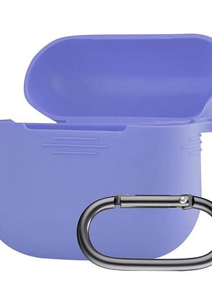 Чехол силиконовый 1,2mm противоударный для airpods 3 фиолетовый