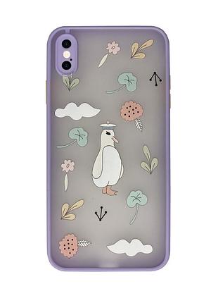 Чохол протиударний для iphone x/xs (03) penguin пінгвін