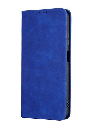Чехол flip case полистирол противоударный для samsung a05s темно-синий