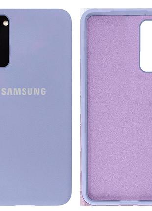 Чохол силіконовий full протиударний premium для samsung a03s (13) lilac бузковий