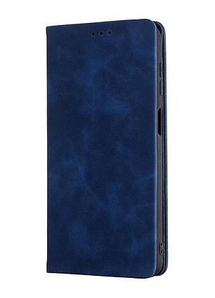 Чехол flip case полистирол противоударный для samsung m23 5g темно-синий