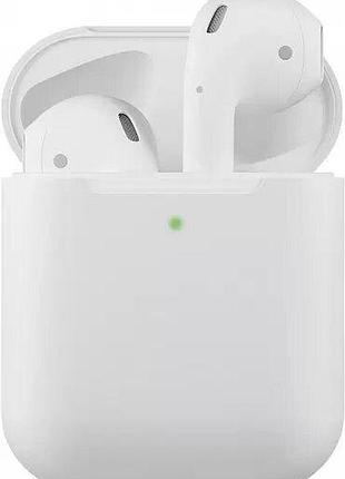 Чохол silicone case slim для airpods clear (00) прозорий