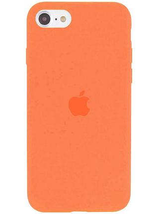 Чехол silicone case se 2020 papaya оранжевый