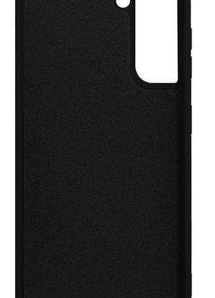 Чехол silicone case camera protective для samsung s24 plus (03) черный black 3