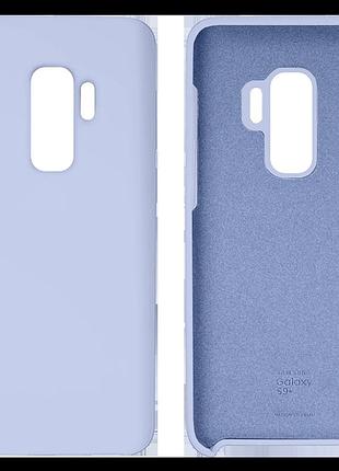 Чехол silicone case camera protective для samsung s9 plus (13) лиловый lilac