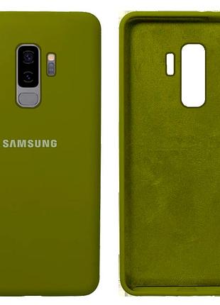 Чохол силіконовий full протиударний premium для samsung s9+ (25) army green хакі