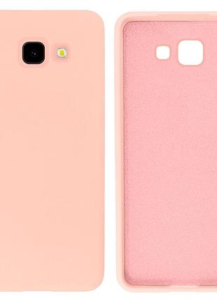 Чехол silicone case для samsung j4 plus (01) pink sand розовый