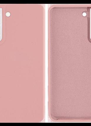 Чохол silicone full case для samsung s22 (01) pink sand рожевий