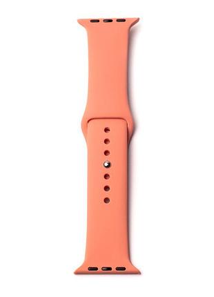 Ремешок силиконовый для apple watch 38/40/41mm защита углов begonia