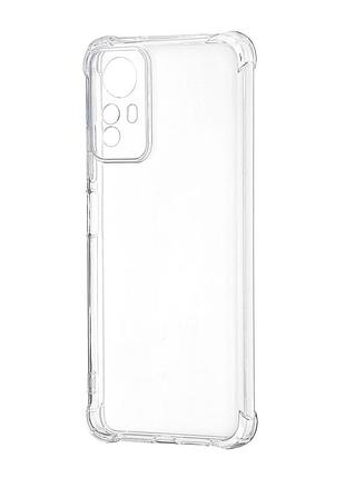 Чохол силіконовий ударостійкий для redmi note 12s прозорий захист камери