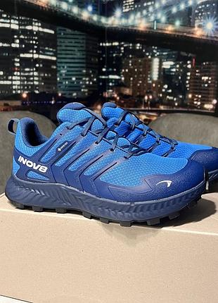 Чоловічі кросівки inov8 roclite goretex 42 розмір сині трекові бігові
