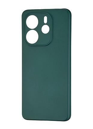 Чохол tpu colorful захист камери протиударний для redmi note 14 4g темно-зелений