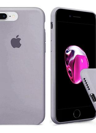 Чехол silicone full case для iphone 8 plus lavander лаванда