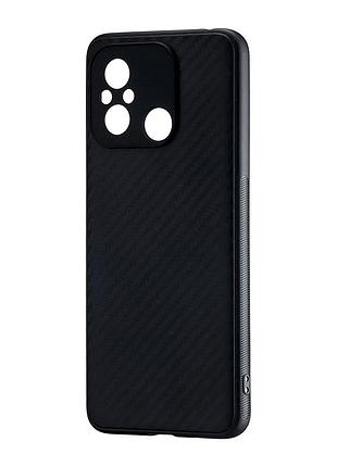 Чехол tpu противоударный для redmi 12c redmi 11a poco c55 черный