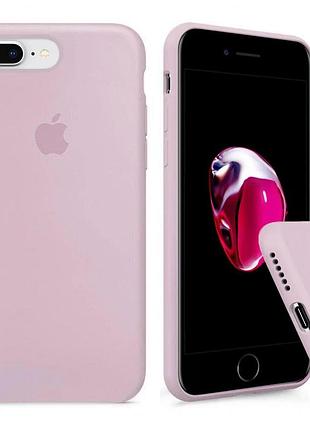 Чохол silicone full case для iphone 7 plus pink sand пудра