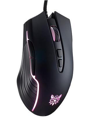 Компьютерная мышь onikuma cw905 usb оптическая с подсветкой для обеих рук черный 6400 dpi
