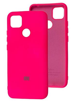 Чохол silicone case camera protective для xiaomi redmi a1 shiny pink (21) яскраво рожевий