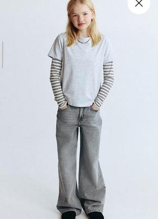 Джинси wide leg jeans