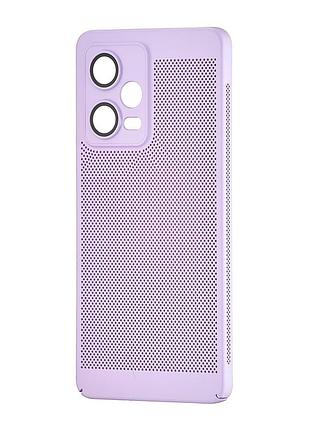 Чехол tpu противоударный для redmi note 12 pro 5g лавандовый