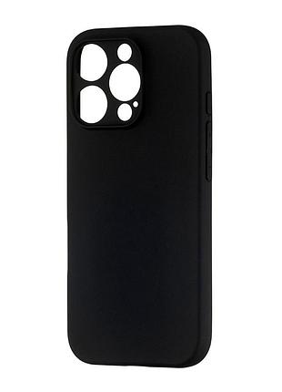 Чохол силіконовий захист камери для iphone 16 pro чорний