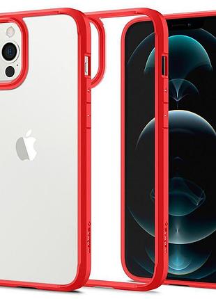 Протиударний чохол premium avenger case для iphone 13 pro red