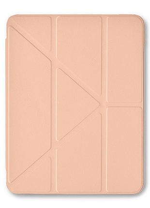 Чехол противоударный для ipad air 10.9 11 2024 силиконовый защита камеры розовый