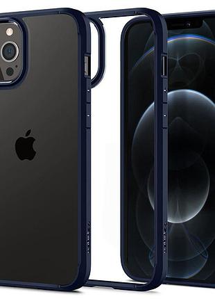 Протиударний чохол premium avenger case для iphone 13 pro max dark blue
