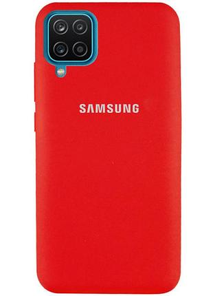 Чохол silicone case для samsung premium a42 red (01) червоний