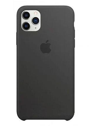 Чохол silicone case для iphone 12 pro dark grey темно-сірий