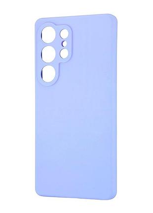Чехол силиконовый противоударный для samsung s25 ultra lilac purple
