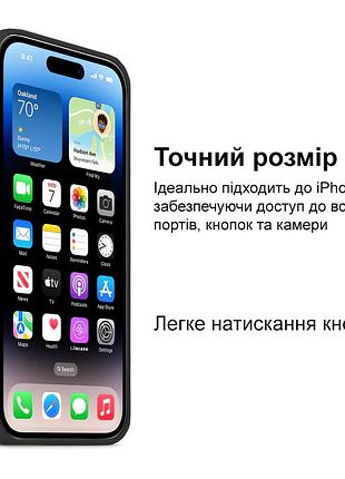 Чехол kassel silicone full case protective для iphone 16 pro с микрофиброй темно-серый charcoal gray 7