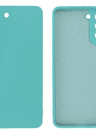 Чохол silicone case camera protective для samsung s23 (02) бірюза sea blue