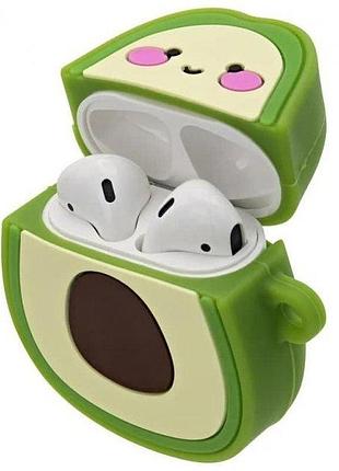 Чехол case 3d для airpods avacado girl (23) авокадо девочка