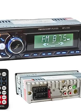 Автомагнітола 1din bluetooth mp3 usb sd aux fm 3200, мультимедійний пристрій з екраном і пультом