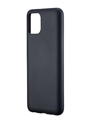 Чехол силиконовый противоударный для samsung a03 черный