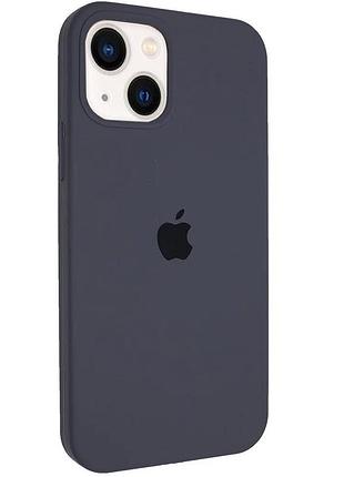 Чохол silicone full case для iphone 14 dark grey (29) темно-сірий