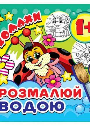 Водная раскраска мини "насекомые" (укр)