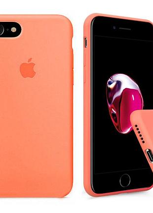 Чехол silicone full case для iphone 8 papaya оранжевый