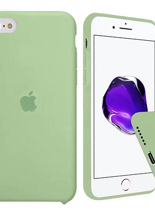 Чехол silicone full case se 2020 mint мятный