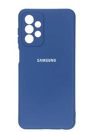 Чехол silicone case для samsung premium a23 azure (10) синий